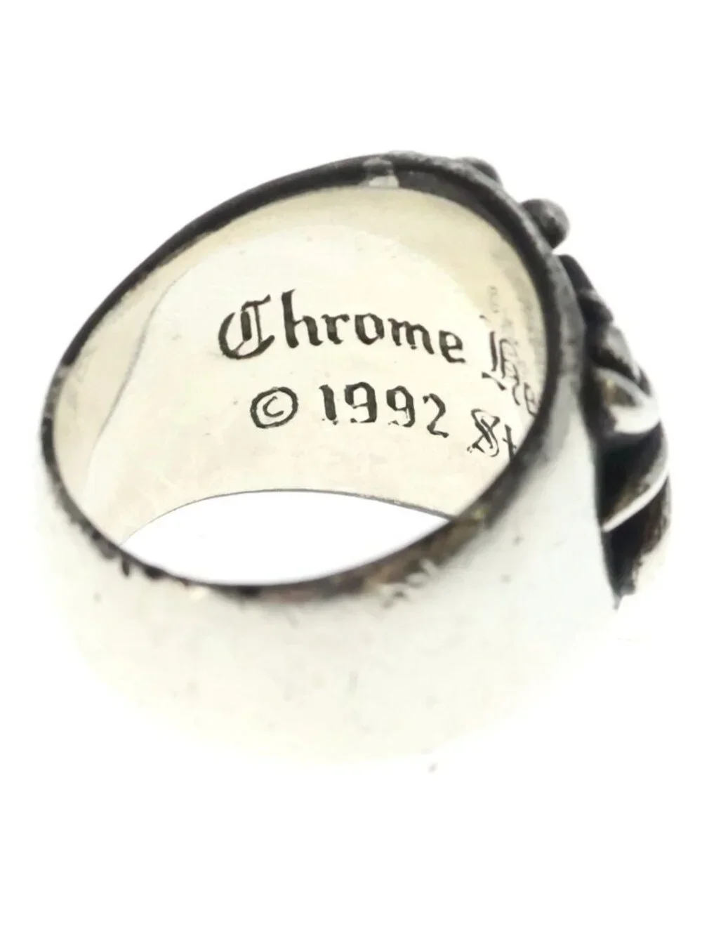 Chrome Hearts Keeper Ring Silver